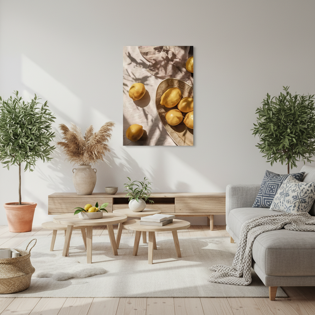 Citroner Poster & Canvas