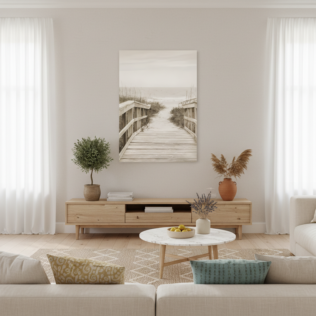 Strandbro Poster & Canvas